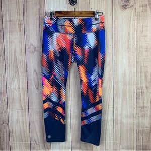 Athleta Multicolor Abstract Leggings‎